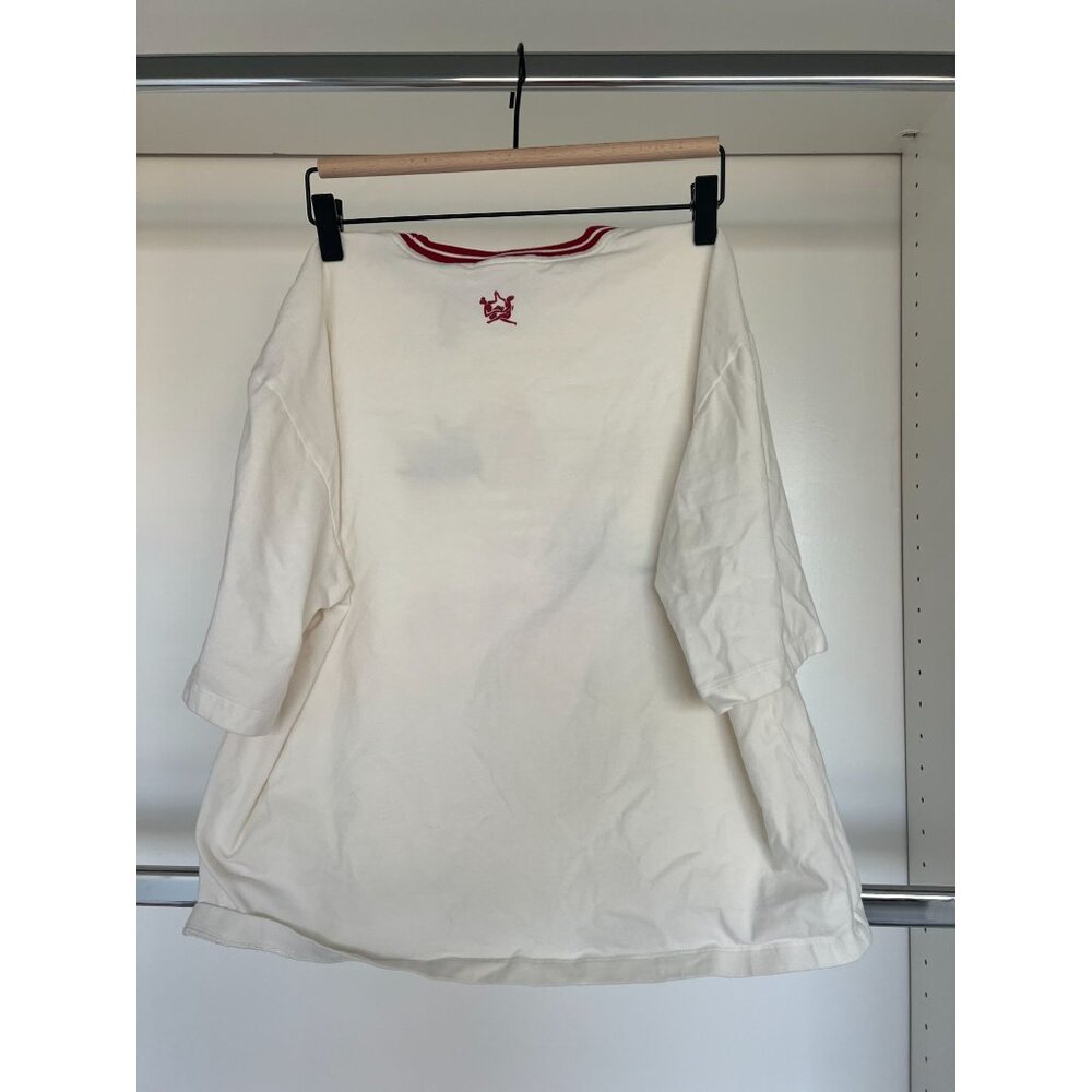 Adidas x Thebe Magugu bird of paradise Loose-Fit Embroidered T-Shirt xsmall - Picture 7 of 8